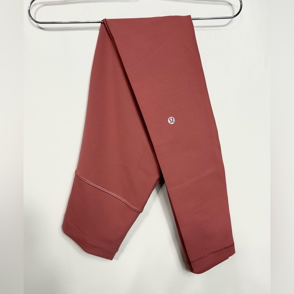 Lululemon Align High Rise Pant 28" Size 4 Color Chianti - Picture 5 of 12